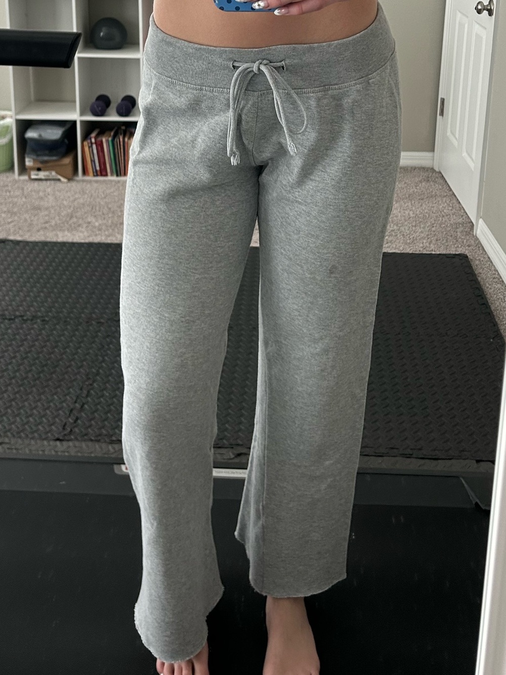 Brandy Melville Light Gray Hilary pants